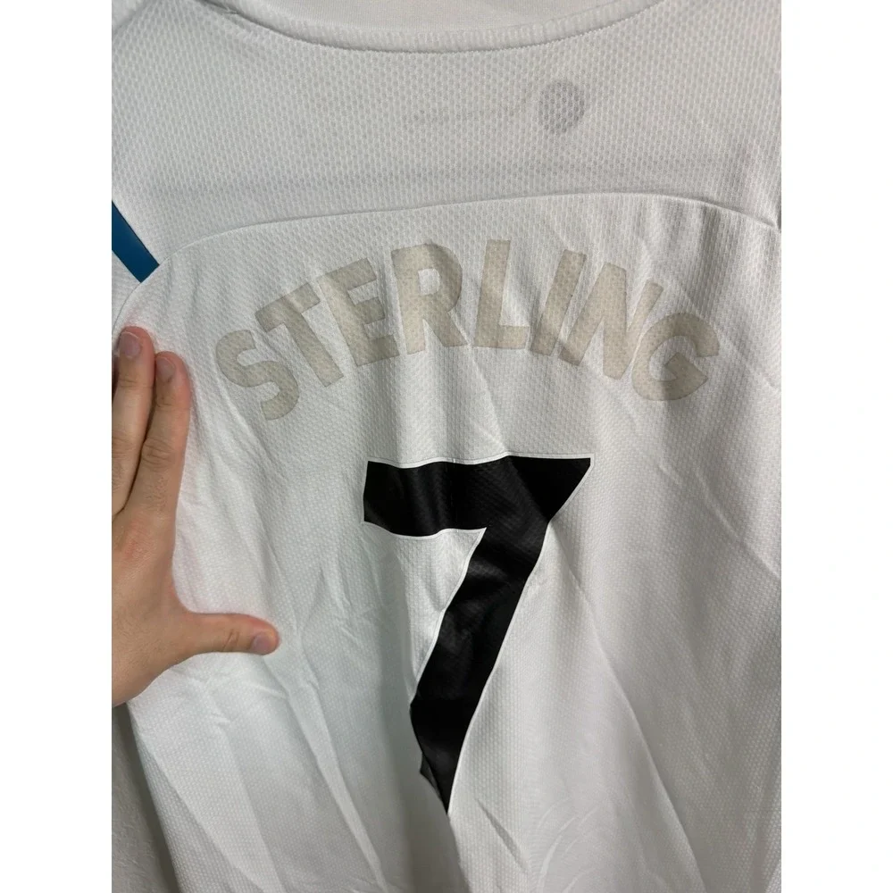MANCHESTER CITY 2021 2022 #7 Sterling FOOTBALL SHIRT SOCCER JERSEY PUMA 2XL - Picture 9 of 13